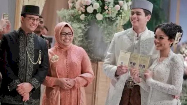 Akad Nikah Puteri Dari Gubernur Anies Baswedan (Foto:Istimewa)
