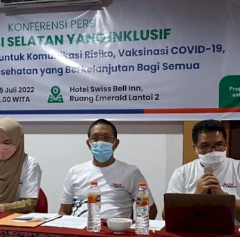 Lima Kabupaten di Sulsel Jadi Planning Project Vaksinasi Inklusif