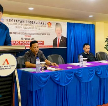 Peduli Masa Depan Bangsa, Eric Horas Sosialisasikan Perda Kepemudaan