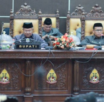 Hadiri Rapat Paripurna DPRD, Bupati Jeneponto Titipkan Pesan Penting