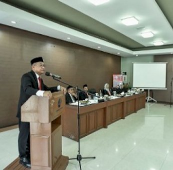 Di Hadapan Karyawan PDAM Makassar, Beni Iskandar Sampaikan Pentingnya Bersyukur