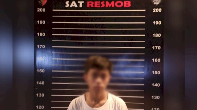 A alias B, Pelaku Pembusuran Korban Muhammad Aksa Mahmud. (Istimewa)
