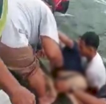 Warga Raha Digegerkan Penemuan Mayat Dalam Posisi Terapung di Depan Mesjid Al-Munajat