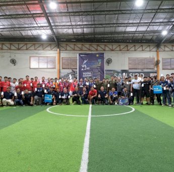 Tingkatkan Downloader PLN Mobile, PLN UP3 Makassar Selatan Gelar Kompetisi Futsal antar Instansi di Makassar