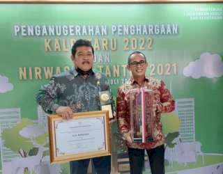 Pemkot Balikpapan Raih Penghargaan Nirwasita Tantra