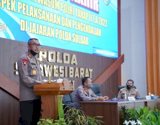 Catat!!, Ini Pesan Penting Kapolda Sulbar Irjen Pol Verdianto Bitticaca Usai Hasil Akhir Audit Tim Itwasum Polri