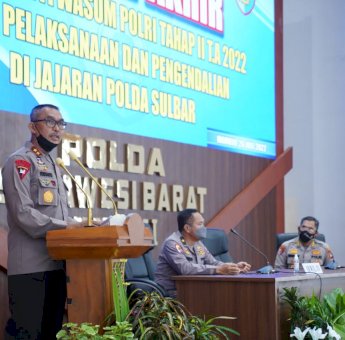 Catat!!, Ini Pesan Penting Kapolda Sulbar Irjen Pol Verdianto Bitticaca Usai Hasil Akhir Audit Tim Itwasum Polri