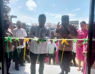 Bupati Muna Resmikan Masjid Al Hikmah Bhayangkara Di Polsek Katobu