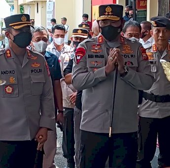 Jelang Laga PSM Makassar VS Bali United, Kapolda Sulsel Berkunjung ke Parepare