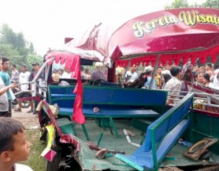 Polisi Tetapkan Sopir Odong-odong Sebagai Tersangka Kecelakaan di Serang