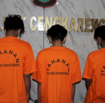 Rela Curi Motor Demi Barter Dengan Sabu, Polisi Amankan 3 Tersangka