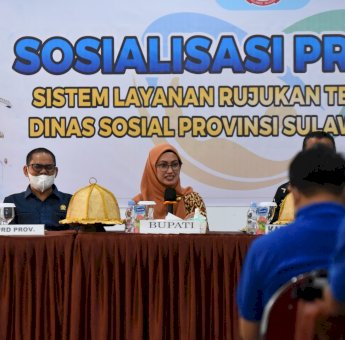 Bupati Lutra Buka Sosialisasi Program Sistem Layanan Rujukan Terpadu