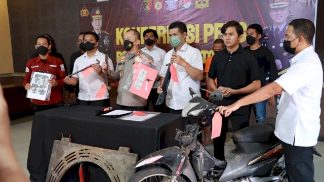 Polresta Mojokerto Berhasil Amankan Pelaku Curat Senilai Ratusan Juta, Pemkot Beri Apresiasi (Foto: Istimewa)