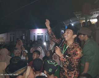 Mahasiswa KKN Unusia Rayakan Tahun Baru Islam Bersama Masyarakat Desa Candali