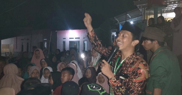 Mahasiswa KKN Unusia Rayakan Tahun Baru Islam Bersama Masyarakat Desa Candali