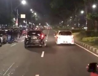 Balap Liar di Senayan, Polisi Amankan Tiga Pengemudi