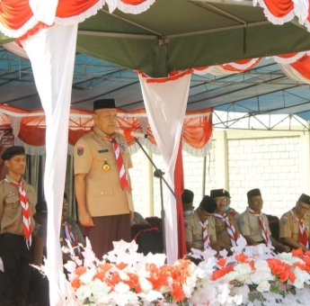 Baru Menggelar Upacara Hari Pramuka ke-61 Hari Ini, Berikut Alasan Kwarcab Pramuka Buteng