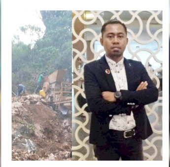 Penambangan Ilegal yang Dilakukan CV Putra Lambelu, Ketua GERADIN Muna Minta Pihak Terkait Lakukan Oprasi