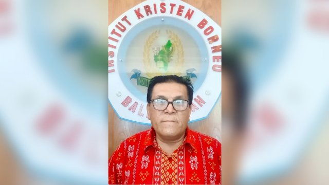 Dr. Anggiat Sabar Gultom, M. Th, Dekan Fakultas Teologi Institut Kristen Borneo) Kota Balikpapan.(Istimewa)