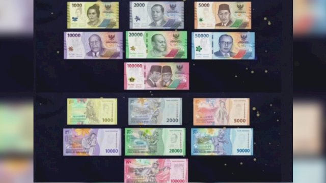 Uang Baru Rupiah Kertas Tahun Emisi 2022 (Istimewa)