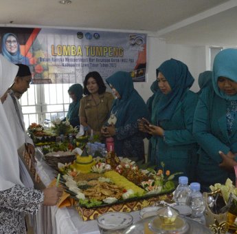 Peringati HKG PKK ke 50, TP PKK Luwu Timur Gelar Lomba Tumpeng