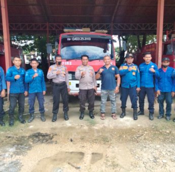 BMKG Sultra Umumkan Cuaca Ekstrem, Polres Muna Koordinasi di Empat Instansi Teknis