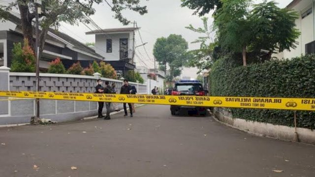 Kompleks kediaman Ferdy Sambo di Kawasan Duren Tiga, Jakarta. (Foto: Istimewa)
