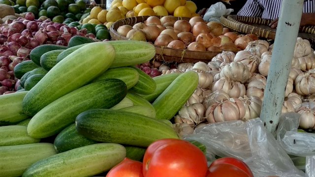 Bahan makanan yang biasa tersimpan di dapur. (Istimewa)