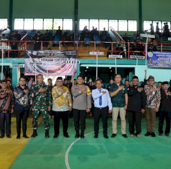 Kejuaraan Pencak Silat Kapolres Probolinggo Cup, AKBP Teuku Ingatkan Peserta Junjung Sportivitas