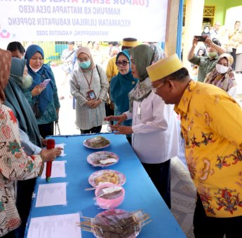 Launching Dahsat Disoppeng Pusatkan Dikampung KB Desa Kebo