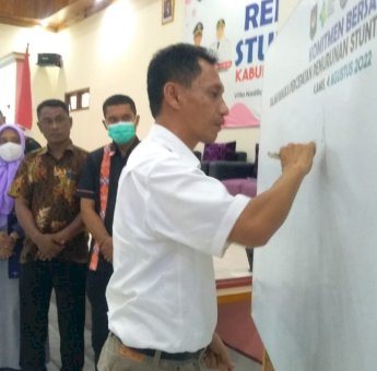 Pemda Wakatobi Bersama DPRD Komitmen Percepatan Penurunan Stunting