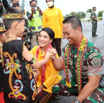 Panglima TNI Jenderal Andhika Perkasa Kunker Ke Kaltim