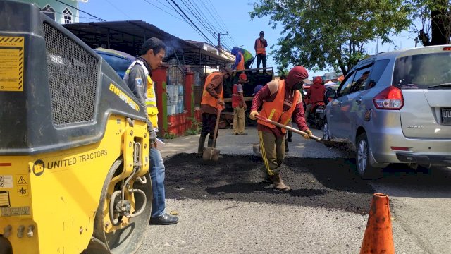 Pengerjaan jalan (Ilustrasi)