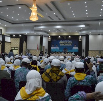 Tergabung Dalam Kloter 12, Rombongan Jemaah Haji Luwu Timur Tiba di Tanah Air