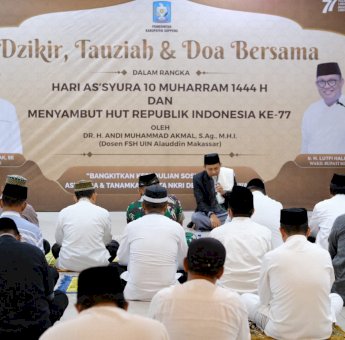 Pemkab Soppeng Gelar Dzikir, Tauziah Dan Doa Dihari As’Syura 10 Muharram 1444