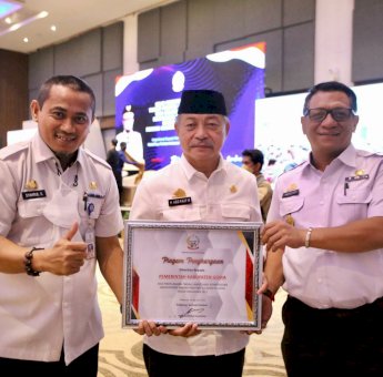 Pemkab Gowa Raih Penghargaan Penyelesaian Tindak Lanjut Pemeriksaan Inspektorat