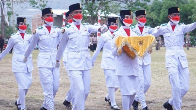 Ket : Paskibraka Parepare tahun 2021