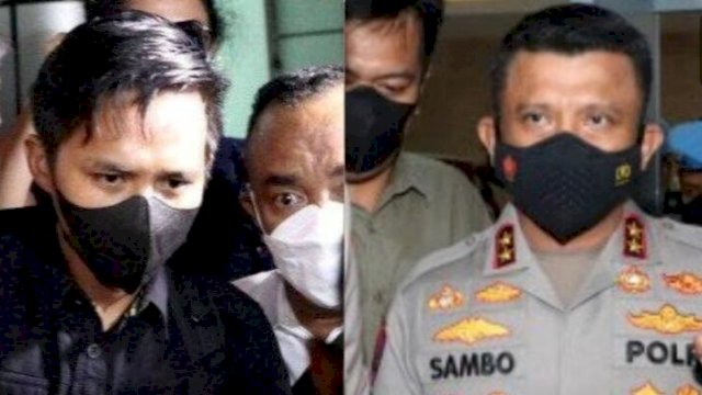 Bharada E dan Ferdy Sambo. (Ist)