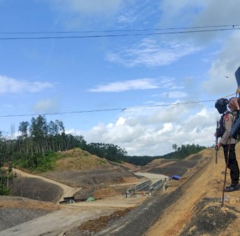Personil Ops Nusantara Polda Kaltim Aktif Gelar Patroli di Wilayah KIPP IKN