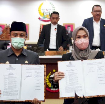 Gubernur-DPRD Sulsel Teken Nota Kesepakatan KUA-PPAS TA 2023