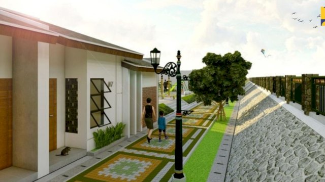 Rencana Penataan Bantaran Sungai Bengawan Solo (Foto:Ilustrasi)