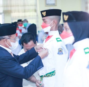 Pasukan Paskibra Jeneponto Resmi Dikukuhkan Bupati