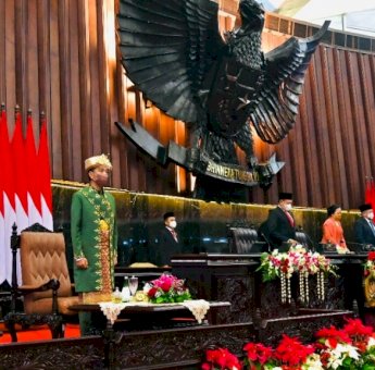 Presiden Jokowi Bersyukur Ekonomi Indonesia Pulih Cepat di Tengah Pandemi dan Krisis Global