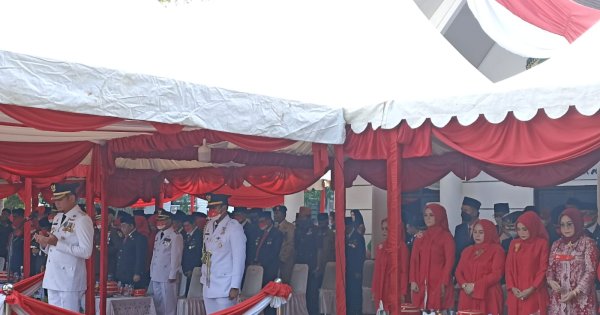 Upacara HUT Kemerdekaan RI ke-77 Tahun di Kabupaten Gowa Berlangsung Khidmat