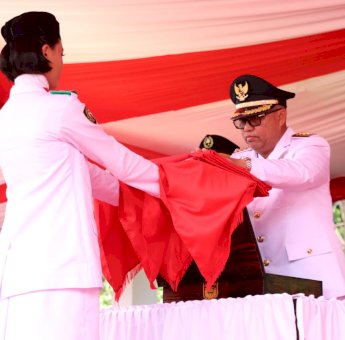 Bupati Budiman Jadi Irup HUT RI Ke-77 Kabupaten Luwu Timur