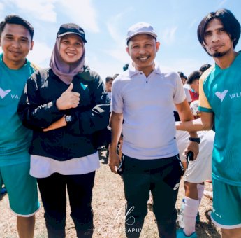 Hadirkan Dua Eks Pemain PSM Makassar, PT Vale Fasilitasi Coaching Clinic Talenta Muda Morowali