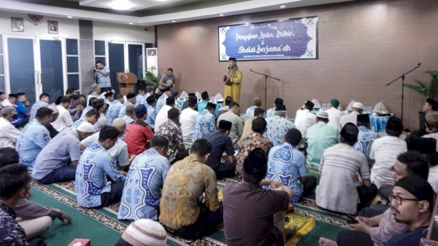 Dzikir dan Pengajian bersama di Aula Tirta Dharma PDAM Kota Makassar, Kamis (18/09/2022). (Istimewa)