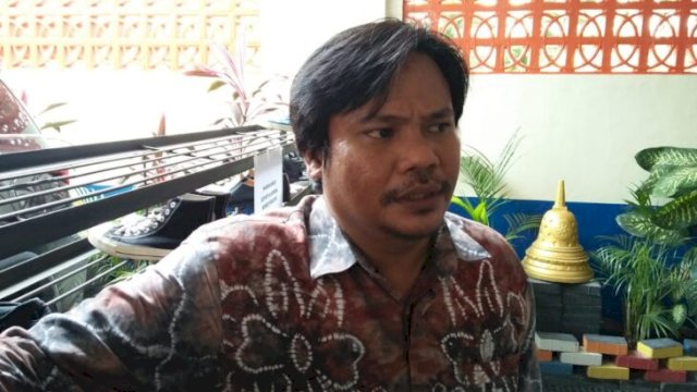 Direktur LK3 Banjarmasin, Abdani Solihin. (FOTO. Rahim Arza/Republiknews.co.id)