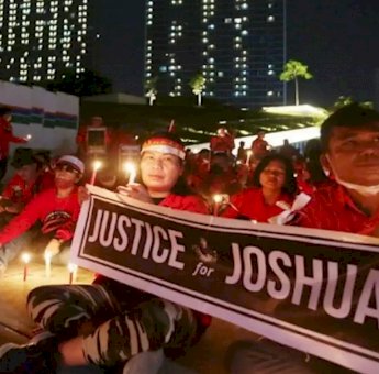 4000 Lilin Dinyalakan Peringati 40 Hari Kematian Brigadir J Berjalan Khidmat