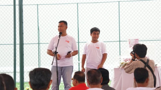 Satria Mini Soccer 81 hadir di Kabupaten Gowa yang berlokasi di Jalan Basoi Dg. Bunga, Kota Sungguminasa, kemarin. Mini soccer ini dinilai sebagai mini soccer bertaraf nasional dan internasional. (Dok. Humas Gowa)